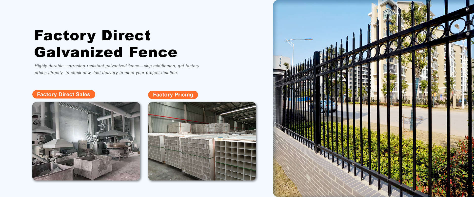 Quality PVC Vinyl Fence factory