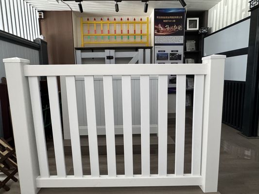 PVC Swimming Pool Fence 1.2x2.4m Safety Barrier Child Proof Pool Enclosure Panel