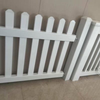 High PVC Vinyl Picket Privacy Fence 4ft DIY Installation UV Resistant