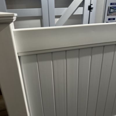 Sturdy Column 2.59m Pvc Privacy Fence Minimal Maintenance 6x8 Vinyl Privacy Fence Panels