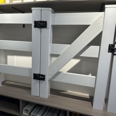 PVC Flexible Vinyl Horse Fencing Custom Design 1.5m 1.2m Height