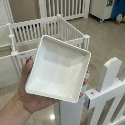 8ft Wide Home Decoration PVC Garden Fence Sun Resistant ISO9001