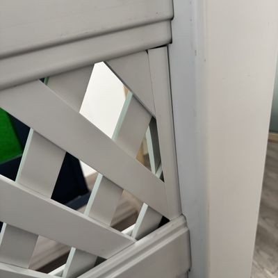 Extra Durable Vinyl Pvc Fence Panels UV Proof Effortless Maintenance