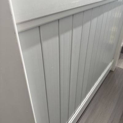 Eco Friendly PVC Privacy Fence 8ft Wide Waterproof Vinyl White Privacy Fence
