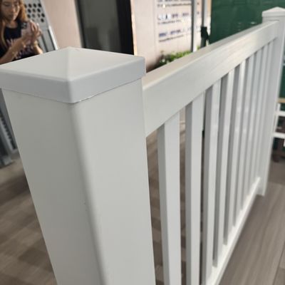 High Classic Pool Vinyl Fence 4ft  Standard Size White Pvc Pool Fence