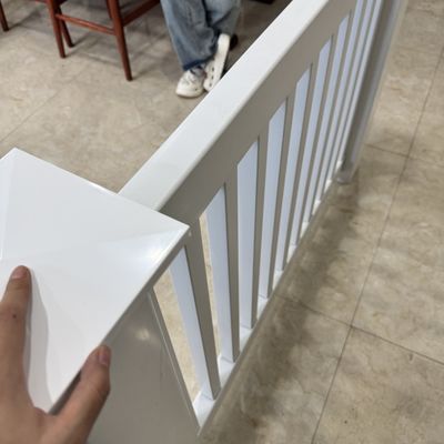 High Classic Pool Vinyl Fence 4ft  Standard Size White Pvc Pool Fence