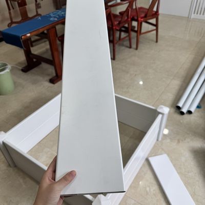 PVC Horse Fence with Solid Vinyl Panels 6 Foot