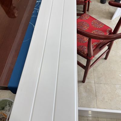 Installation Friendly White Plastic Privacy Fence Durable Column 2590mm