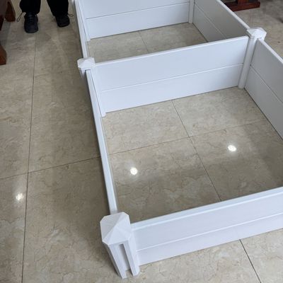 Custom Size Recyclable PVC Planter Box OEM Service Insect Resistant