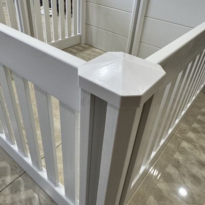 Weather Resistant PVC Picket Fence with Smooth Finish and Tough Design Ensuring Long Term Durability and Low Maintenance