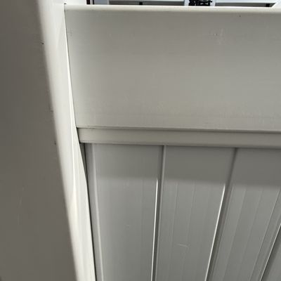 Environmental Friendly PVC Privacy Fence Wide 8 Foot Vinyl Fence Panels