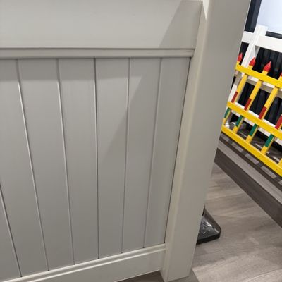 water proof Pvc Privacy Fence Custom colors