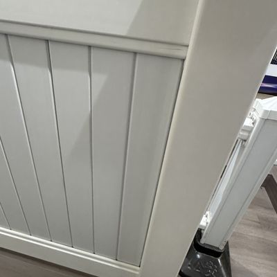 UV Protection PVC 6x8 Vinyl Fence Panels 2.44m Wide Easy Install