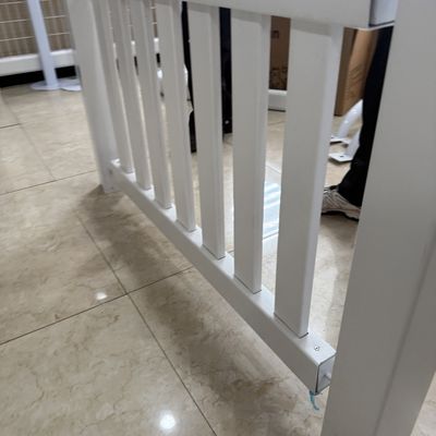 Eco Friendly Pvc Garden Fence Strong Structure Weatherproof Design
