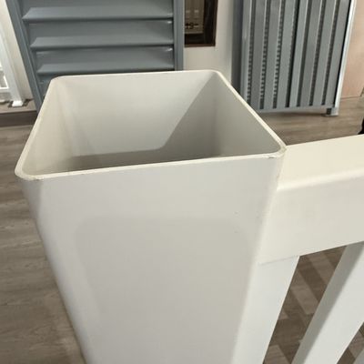 Customized 2.4m PVC Privacy Fence panels plastic pvc fenc panels