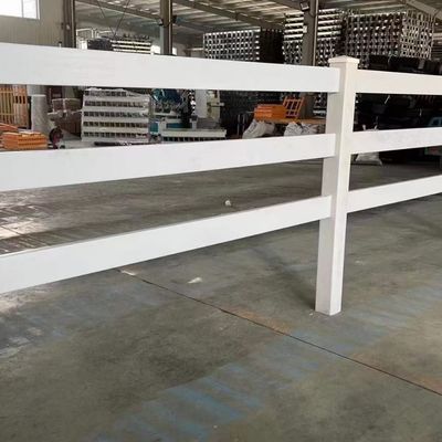 High Temp Resistance PVC Horse Fence 1.5m High Plastic Farm Fence