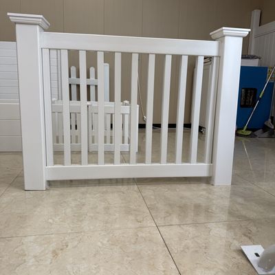 Premium Quality Pvc Garden Fence Factory Direct Supply Weather Resistant