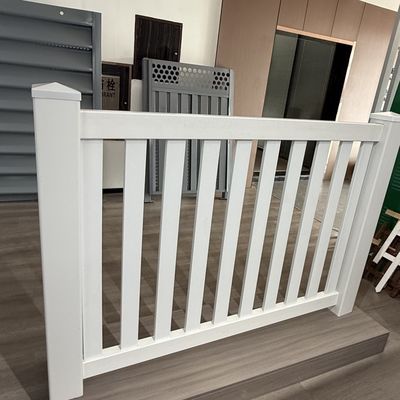 Durable Outdoor Pvc Garden Fence Easy Assembly Low Maintenance