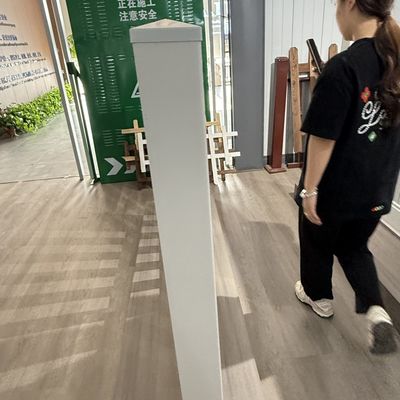 Customized 1.82m PVC Privacy Fence panels plastic fencing