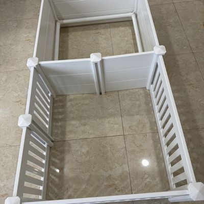 Customized 1.82m PVC Privacy Fence panels plastic fencing