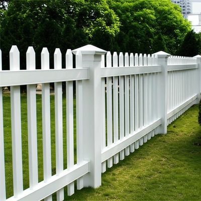 High Easy Maintain Closed Picket Vinyl Fence 4ft Use Strong Stable