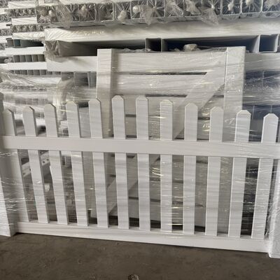 Garden Yard PVC Garden Fence Impact Resistant