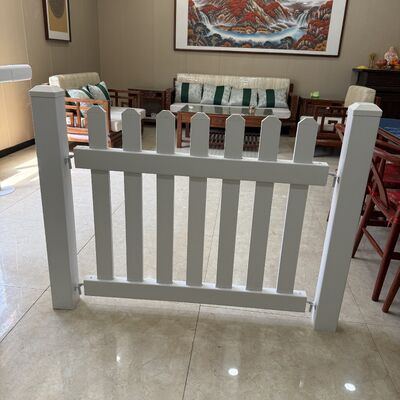 4ft High pvc garden fence Quick Install White Weather Resistant