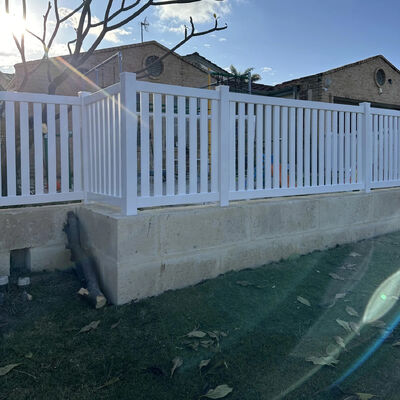 Premium Quality pvc garden fence Factory Direct Supply Weather Resistant