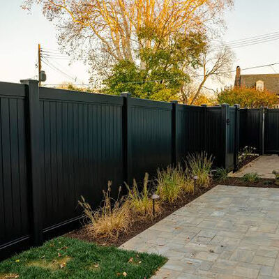 6ft high 8ft hide PVC Fence Garden Decoration