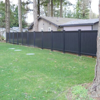 Custom Size PVC Fence Landscape Decor