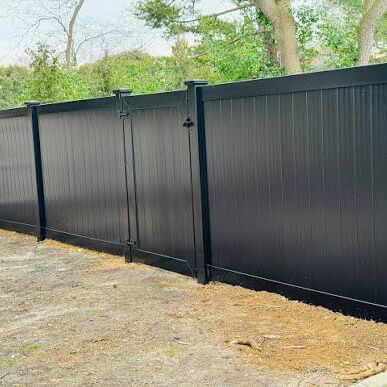 Modern Style PVC Fence Strong Structure