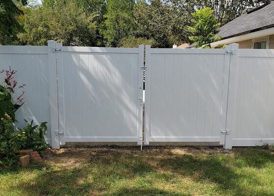 Low Maintenance PVC Picket Fence Designed with Smooth Surface and Burr Free Edges Providing Protection and Aesthetic Appeal