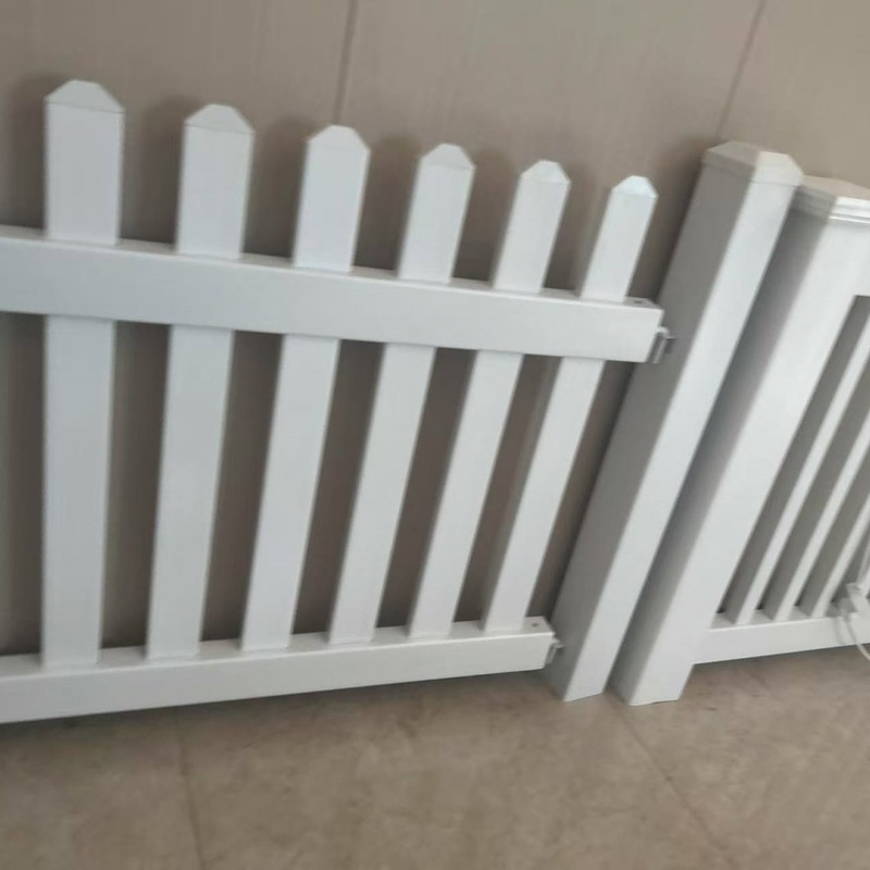 High PVC Vinyl Picket Privacy Fence 4ft DIY Installation UV Resistant