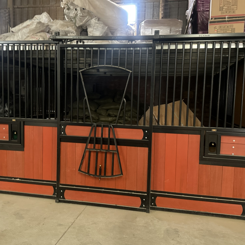Safe Temporary Horse Stalls Horses Stable With Anti Rust Panels And Gates