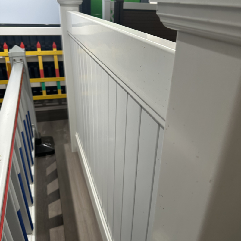 Custom sizes Pvc Privacy Fence Easy to install