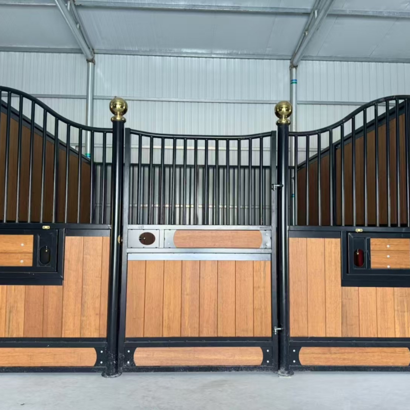 Temporary Horse Stalls Equipped With Modular Design Elements Allowing Quick Assembly Disassembly And Relocation On Farms
