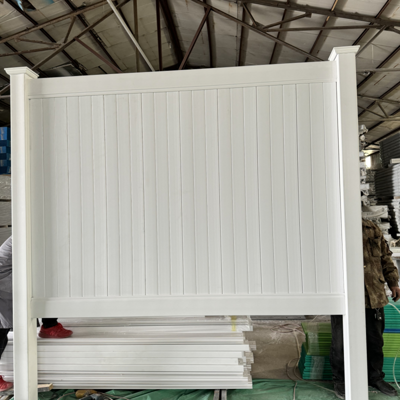 Eco Friendly PVC Privacy Fence Virgin Material
