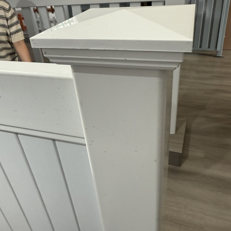 Environmental Friendly PVC Privacy Fence Wide 8 Foot Vinyl Fence Panels