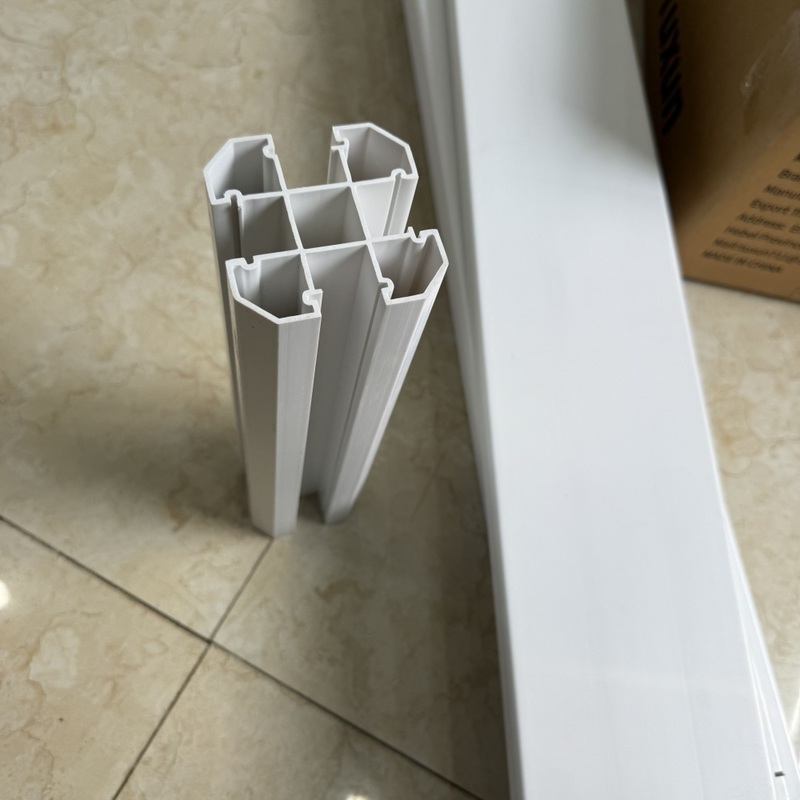 Smooth Burrs Pvc Picket Fence For Sale Tough UV resistant