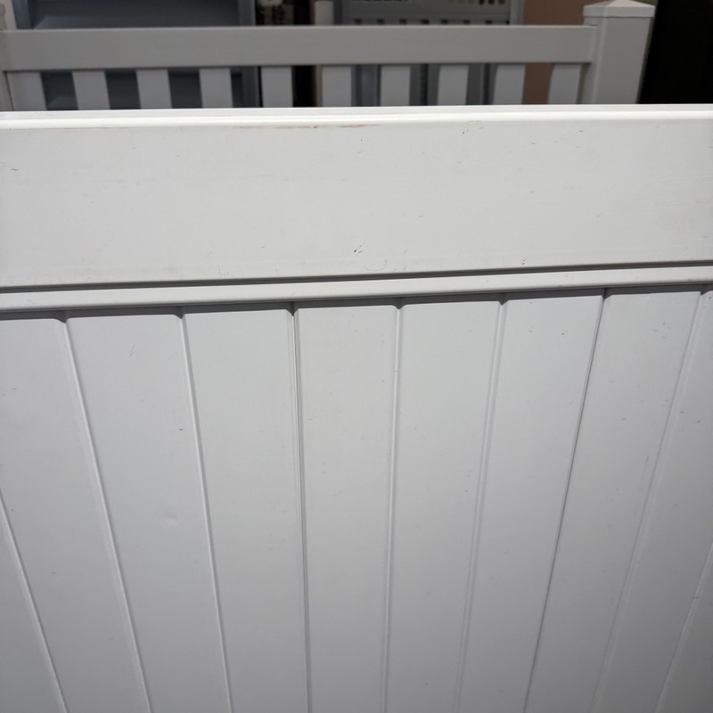 PVC Fence 6ft PVC Vinyl Privacy Fence With Solid Panels For High Privacy