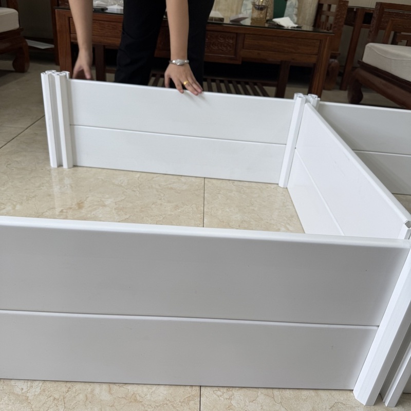 Stylish Waterproof Planter Box Pvc Landscape Decoration Easy To Clean