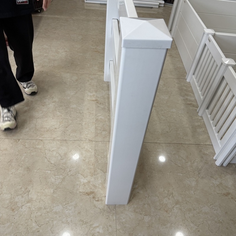 Customized 2.4m PVC Privacy Fence panels plastic fencing