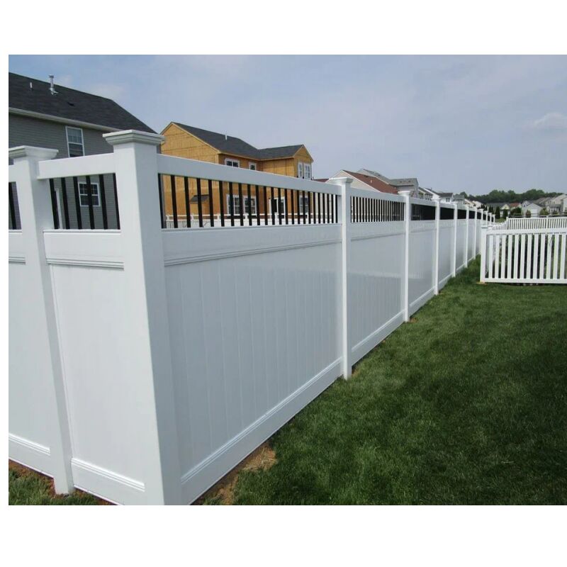 6ft PVC Privacy Fence - Weatherproof & Easy Install