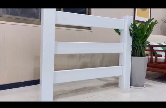 Decorative Outdoor Riding Arena Fencing Garden Style Pvc Farm Fencing