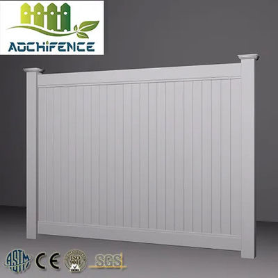 Privacy White Pvc Fence Panel 8ft Wide 6ft High Vinyl Fence Panels Wholesale