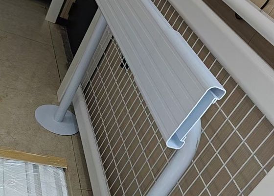 White PVC Vinyl Horse Fence 1.5m Height Durable pvc privacy fence