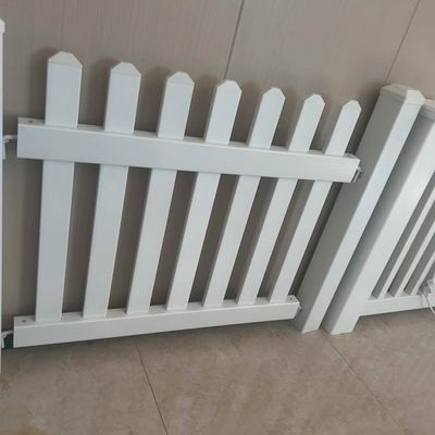 4ft High PVC Picket Fence Custom Color Pre Assembled Designs