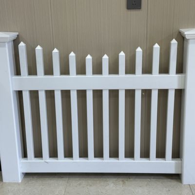 Attractive Decorative Ideal White Picket Pvc Fence Durable Insect Resistance