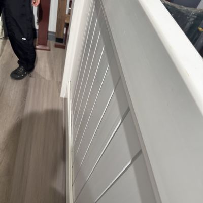 Sunproof Pvc White Privacy Vinyl Fence 8 Ft Wide Post 2590mm