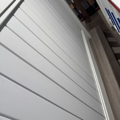 Ràng chắn PVC Vinyl trắng mạnh mẽ 6 cao 8 rộng Bảo vệ tia cực tím